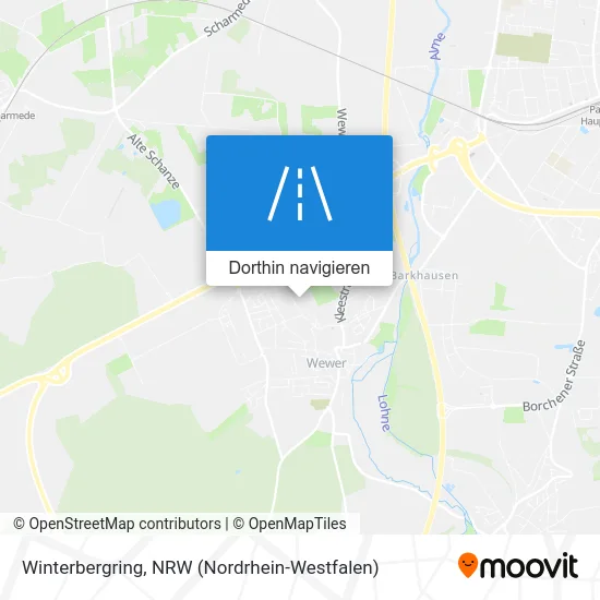 Winterbergring Karte