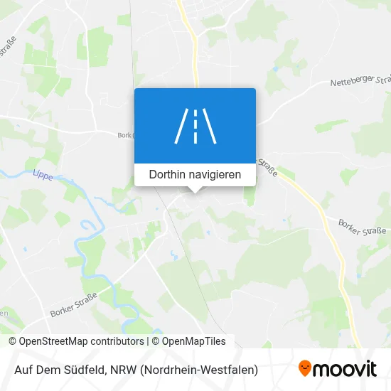 Auf Dem Südfeld Karte