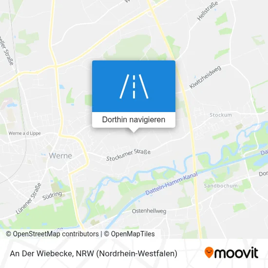 An Der Wiebecke Karte