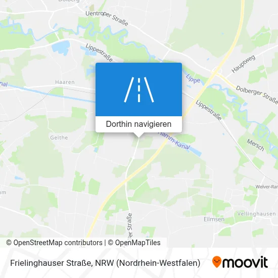 Frielinghauser Straße Karte