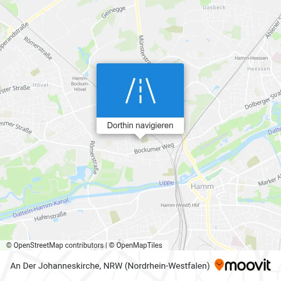 An Der Johanneskirche Karte