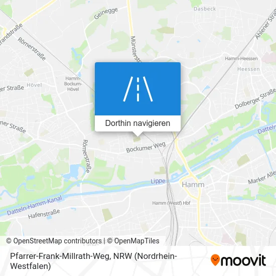 Pfarrer-Frank-Millrath-Weg Karte