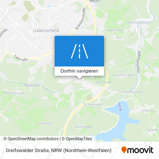 Greifswalder Straße Karte