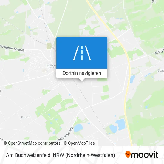 Am Buchweizenfeld Karte