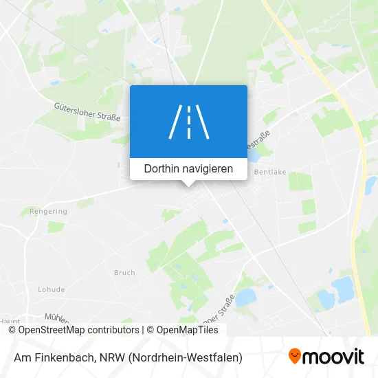 Am Finkenbach Karte