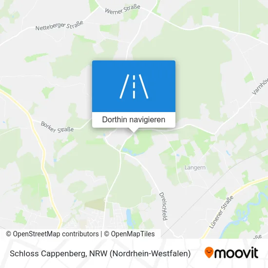 Schloss Cappenberg Karte