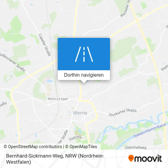Bernhard-Sickmann-Weg Karte