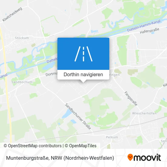 Muntenburgstraße Karte