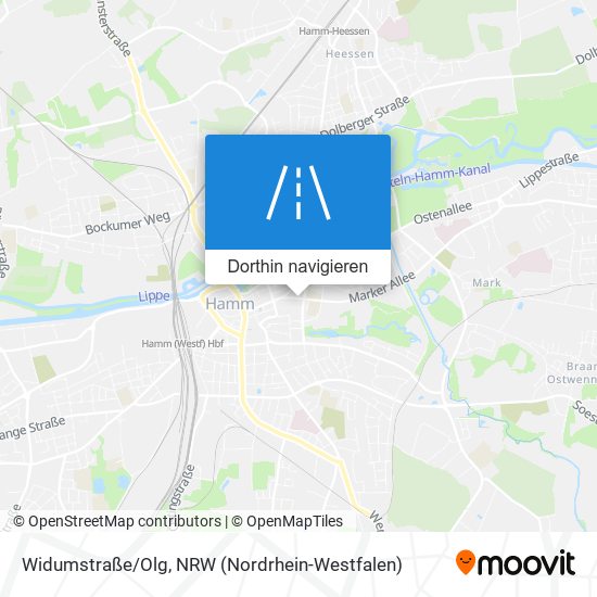 Widumstraße/Olg Karte