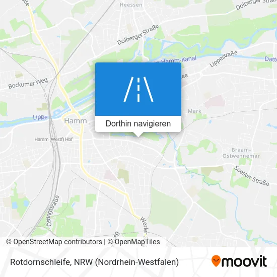 Rotdornschleife Karte