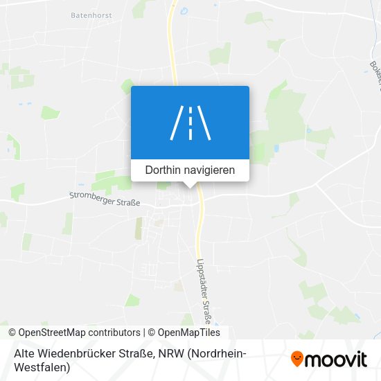 Alte Wiedenbrücker Straße Karte