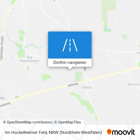 Im Hockelheimer Feld Karte