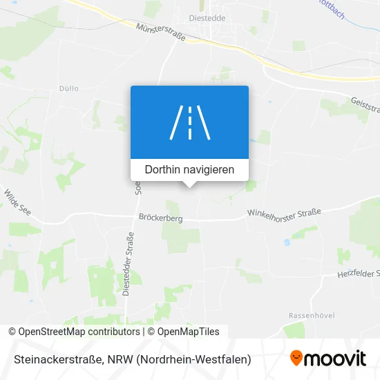 Steinackerstraße Karte