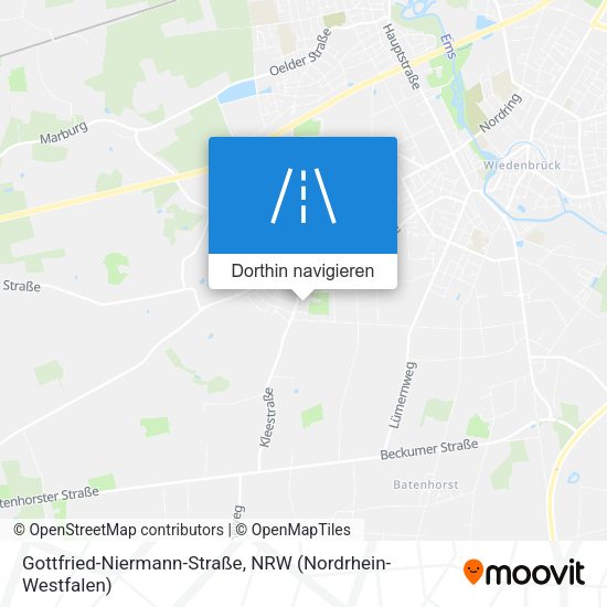 Gottfried-Niermann-Straße Karte