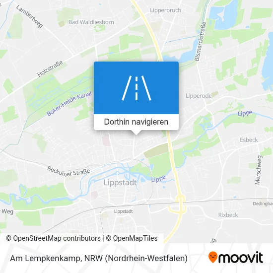 Am Lempkenkamp Karte