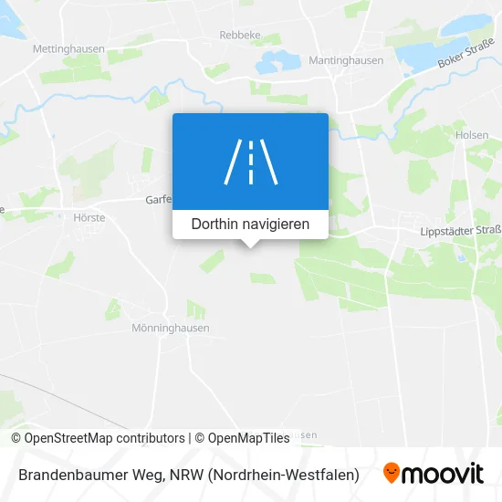 Brandenbaumer Weg Karte