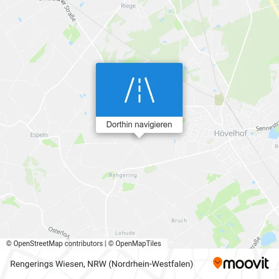 Rengerings Wiesen Karte