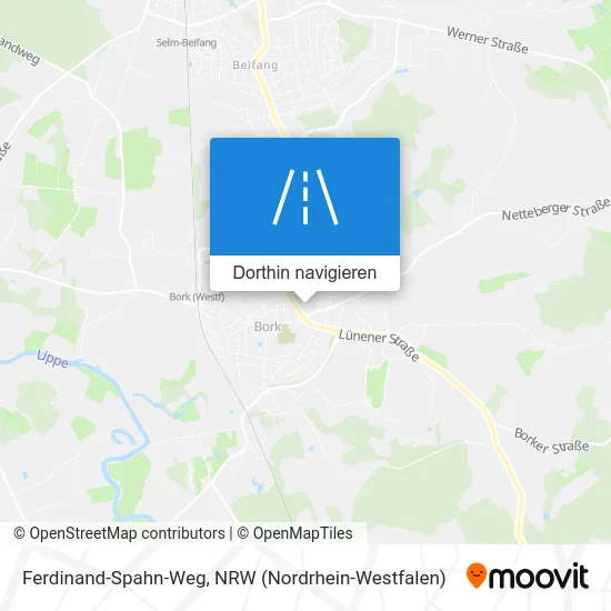 Ferdinand-Spahn-Weg Karte