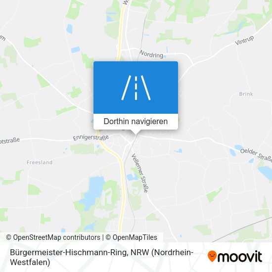 Bürgermeister-Hischmann-Ring Karte