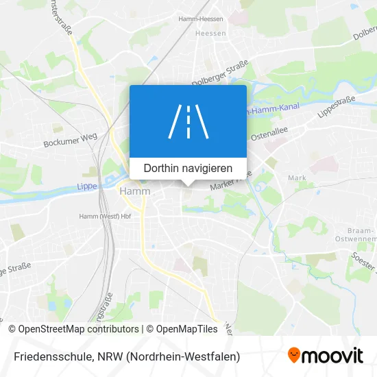 Friedensschule Karte