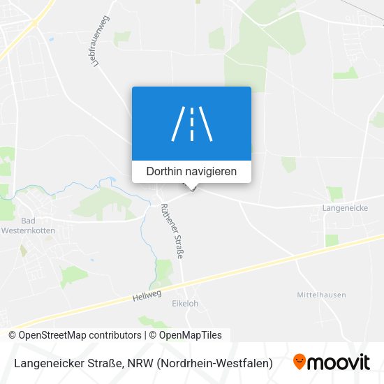 Langeneicker Straße Karte