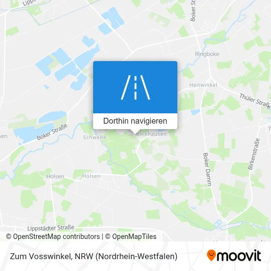 Zum Vosswinkel Karte