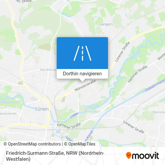 Friedrich-Surmann-Straße Karte