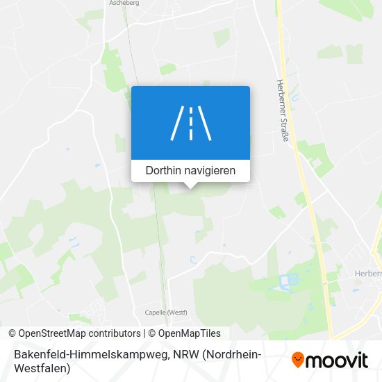 Bakenfeld-Himmelskampweg Karte