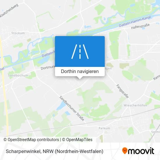 Scharpenwinkel Karte