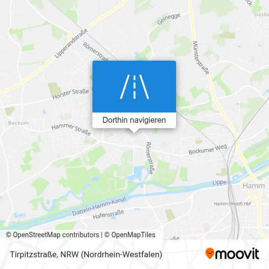 Tirpitzstraße Karte