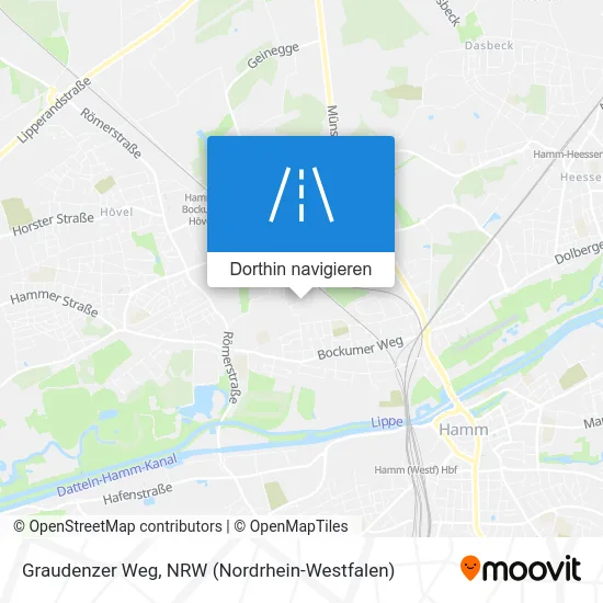 Graudenzer Weg Karte