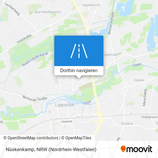 Nüskenkamp Karte