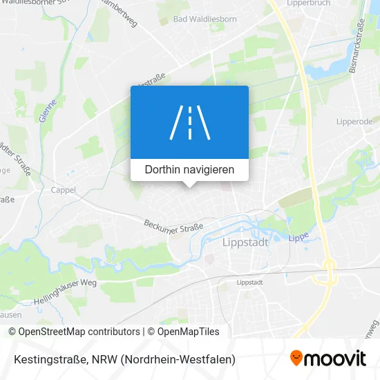 Kestingstraße Karte