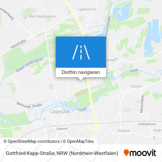 Gottfried-Kapp-Straße Karte