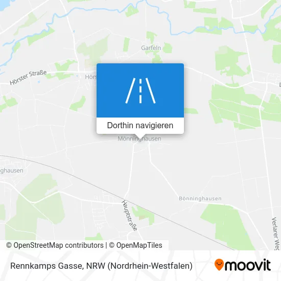 Rennkamps Gasse Karte