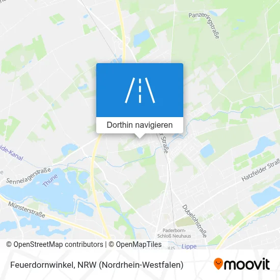 Feuerdornwinkel Karte