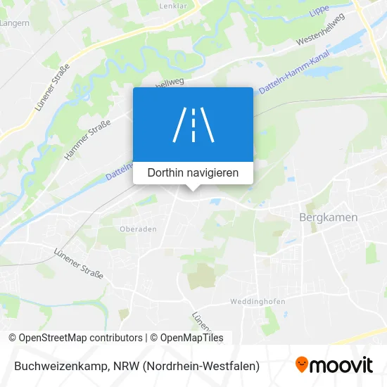 Buchweizenkamp Karte