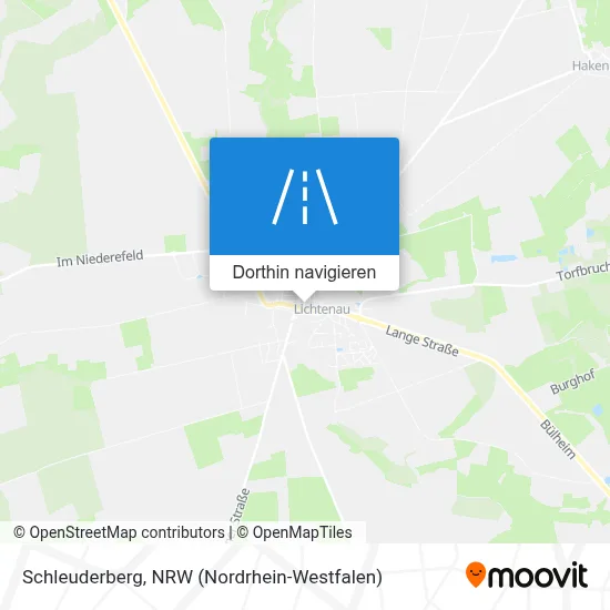 Schleuderberg Karte