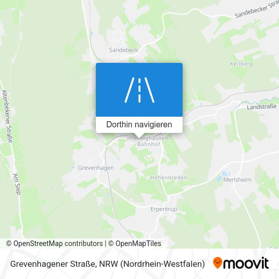 Grevenhagener Straße Karte