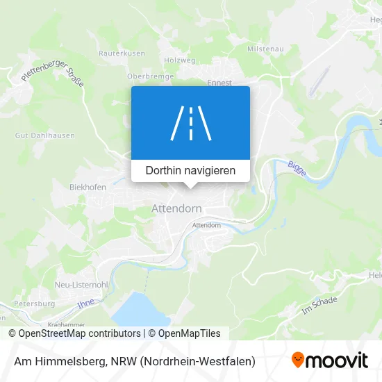 Am Himmelsberg Karte