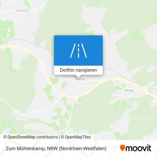 Zum Mühlenkamp Karte