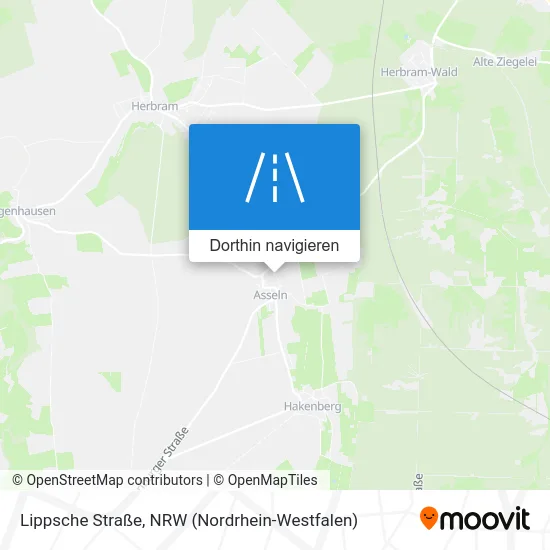 Lippsche Straße Karte