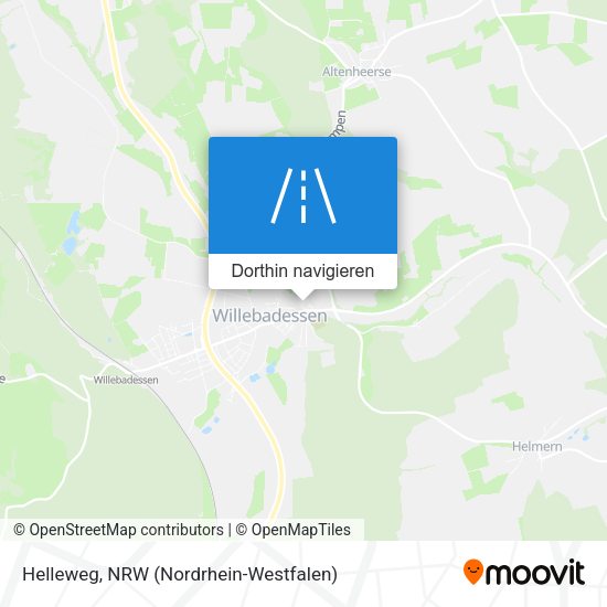 Helleweg Karte