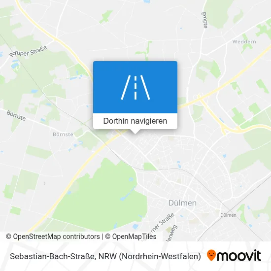 Sebastian-Bach-Straße Karte