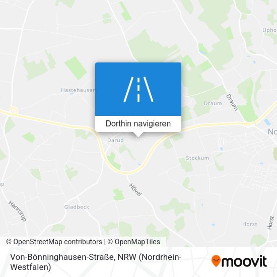 Von-Bönninghausen-Straße Karte