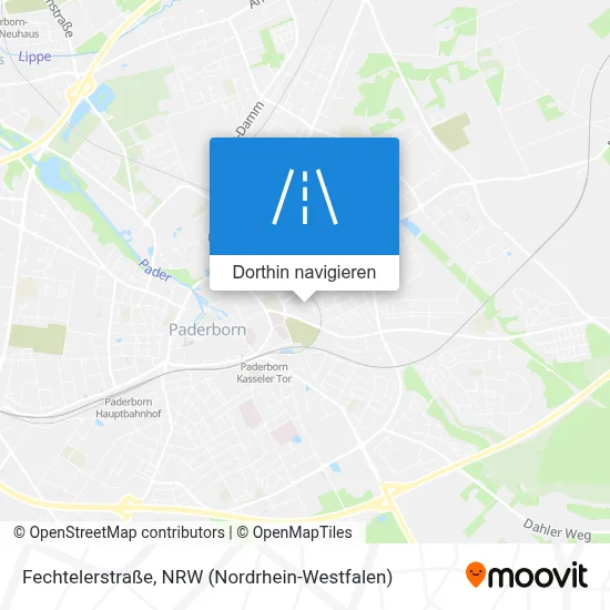 Fechtelerstraße Karte