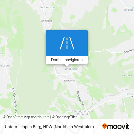 Unterm Lippen Berg Karte