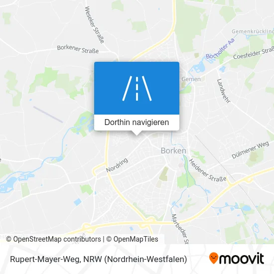 Rupert-Mayer-Weg Karte