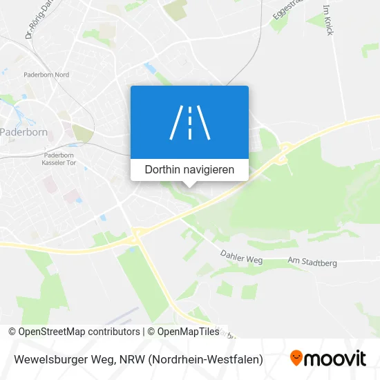 Wewelsburger Weg Karte