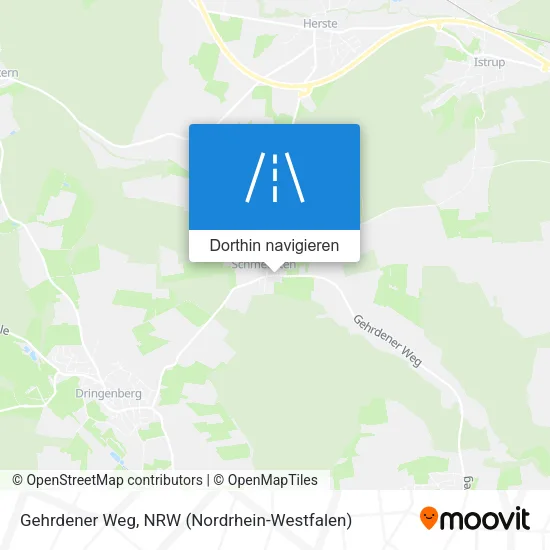 Gehrdener Weg Karte